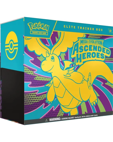 Pokemon Trading Card Game: Mega Evolution Ascended Heroes Elite Trainer Box