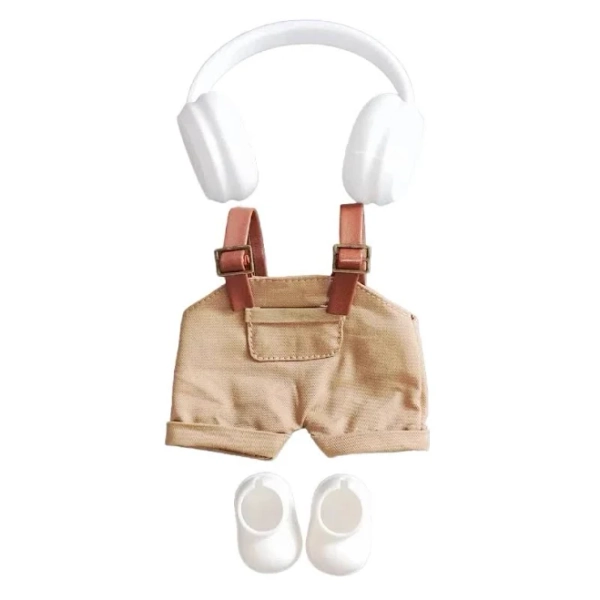 Clothes For Labubu DIY Accessories Pull Cloth Cola Happiness Factor17cm Labubu Clothes for New