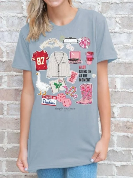 Taylor Swift Graphic Tee Large
