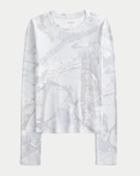 Long-Sleeve Crew Baby Tee