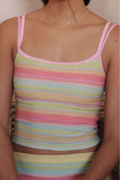 LyreBird Sparkle Tank- Rainbow Sparkle