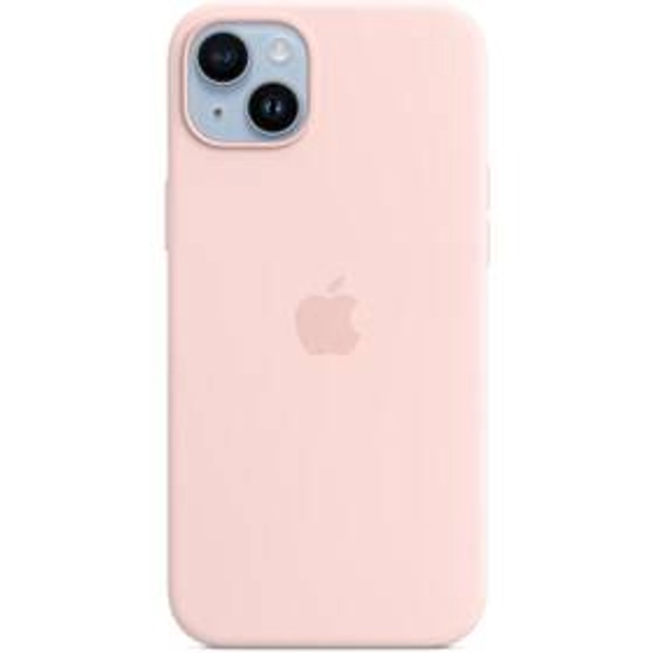 Kryt na mobil Apple Silicone Case s MagSafe pro iPhone 14 Plus - křídově růžový (MW523ZM/A)