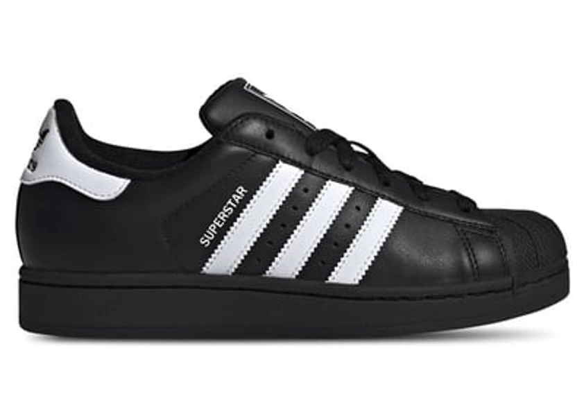 Adidas Superstar II Black White (Women's) Sneakers in Core Black/Cloud White