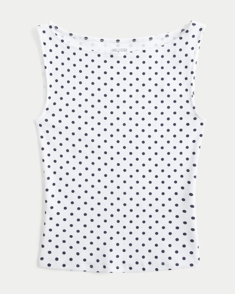 Slash-Neck Tank