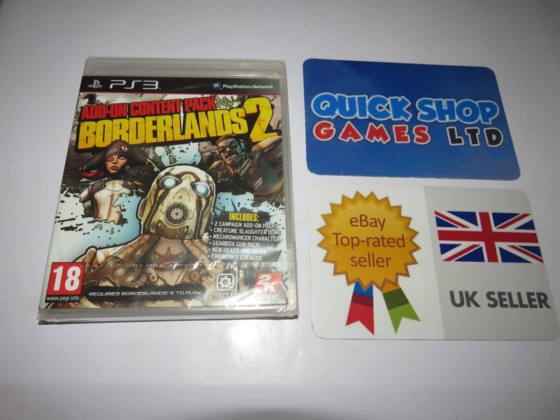 Borderlands 2 Add On Content Pack PS3  New Sealed pal