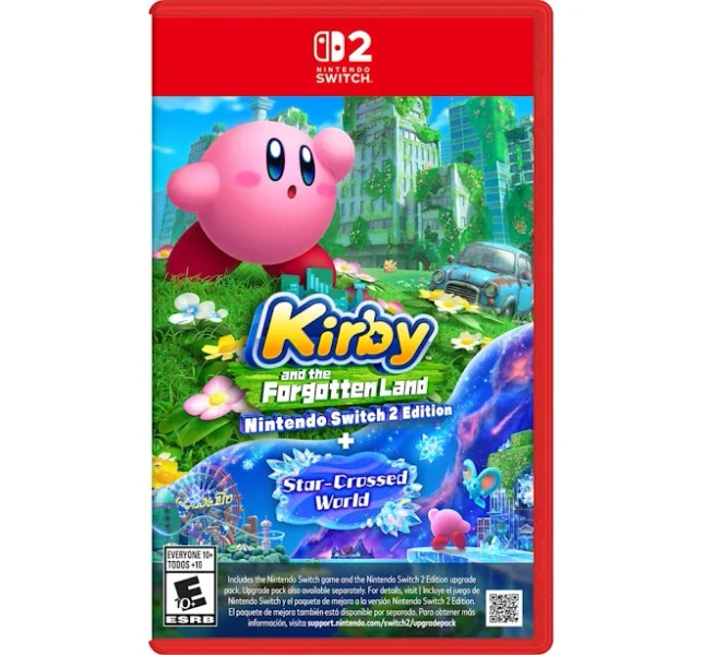 Kirby and the Forgotten Land + Star-Crossed World Nintendo Switch 2 Edition