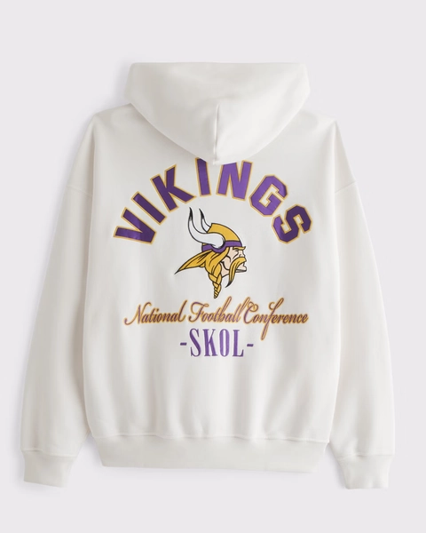 Minnesota Vikings Graphic Popover Hoodie