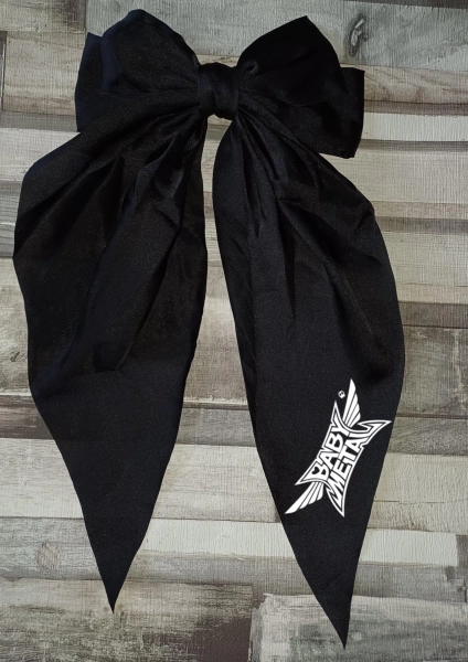 XL Black babymetal hair bow