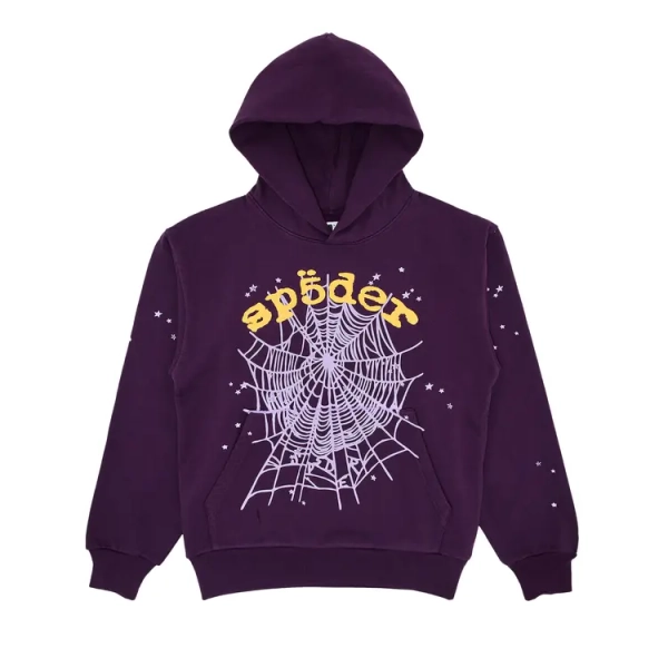 Buy Sp5der OG Web V2 Hoodie 'Purple' - SS36FW24PRP | GOAT