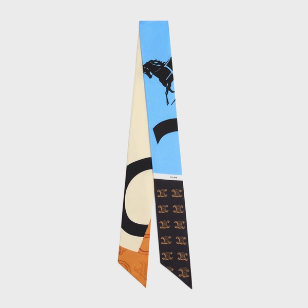 LAVALLIÈRE TWILL DE SOIE - | CELINE