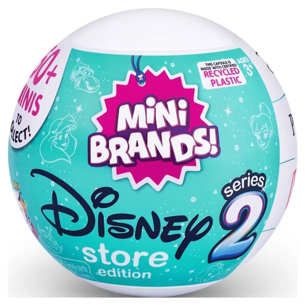 Mini Brands Disney Store Series 2 Capsule Novelty and Gag Toy by ZURU