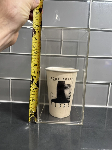 Fiona Apple 4.75” Tall Promotional Tidal Album Paper Cup In Display Case!
