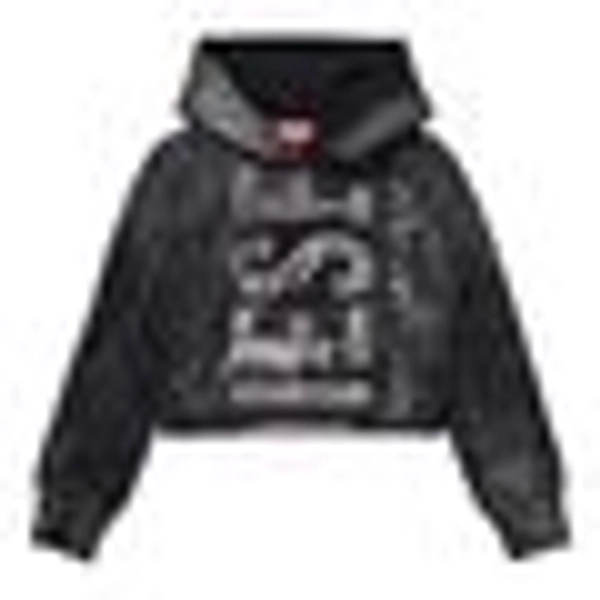 Diesel Kids Slimp hoodie - Black