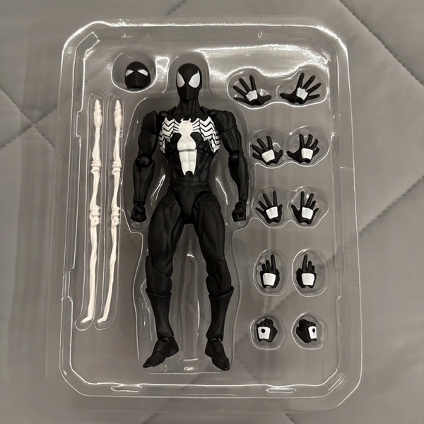 Mess Toys Black Suit Neighbor Spider-Man Symbiote Action Figure Boxed US STOCK