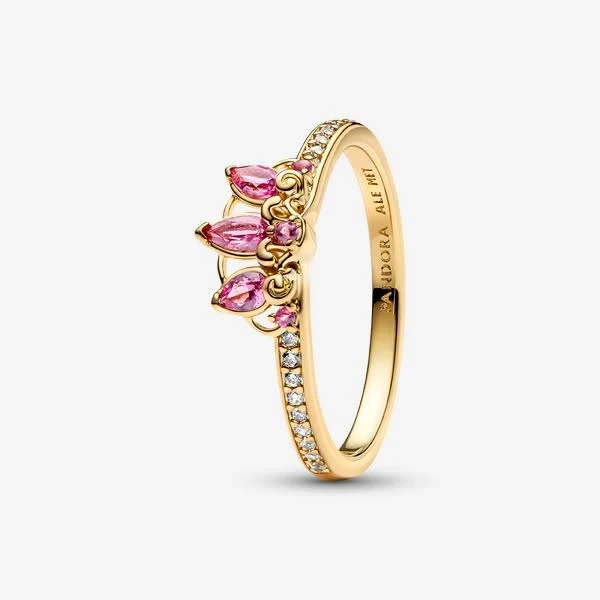 Pandora Women's Disney Princess Rapunzel Tiara Ring