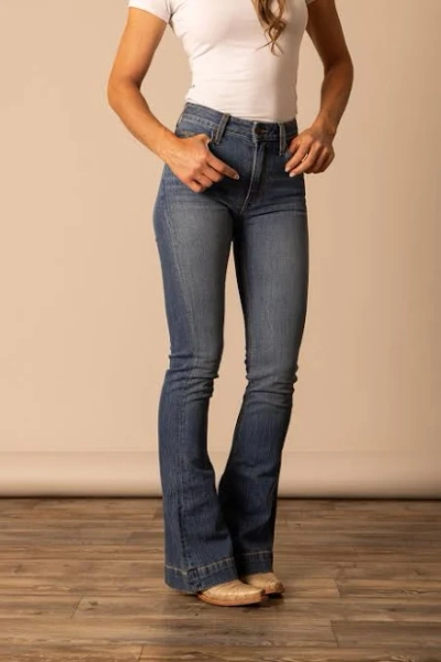 Kimes Ranch Women's Jennifer Mid Wash Jeans