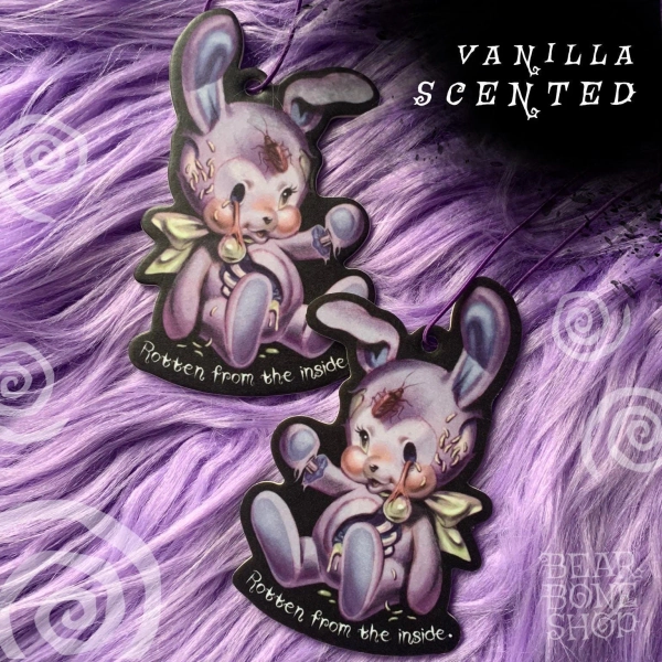 Zombunny | Vanilla scented Car Air Freshener