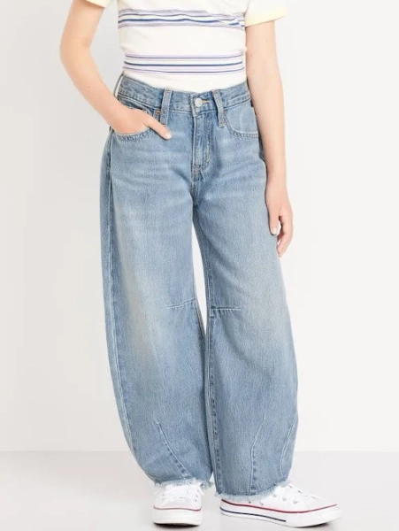 Old Navy Kids Super Baggy Barrel-Leg Jeans