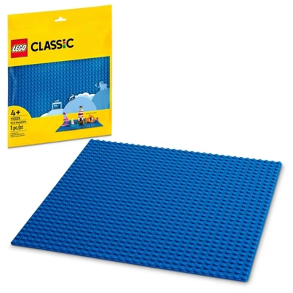 LEGO Classic Blue Baseplate 11025 Building Kit
