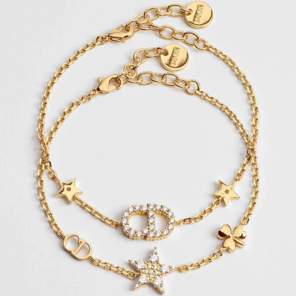 DIOR Women's Clair D Lune Sparkling Crystal Bracelet Set