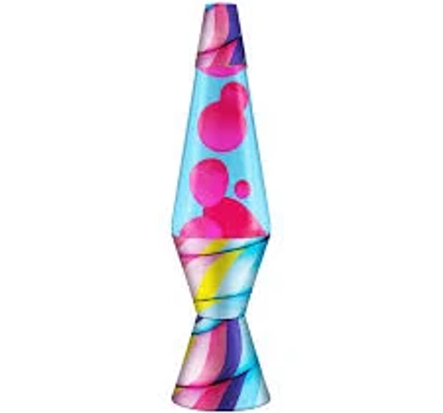Sweet Room Lighting Candy Swirl Lava Lamp