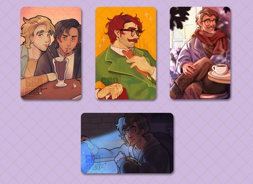 stardew photocards- wallet size