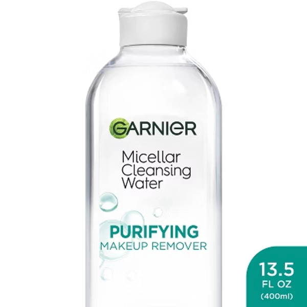 Garnier Salicylic Acid Purifying Makeup Remover Micellar Water and Facial Cleanser - 13.5 fl oz