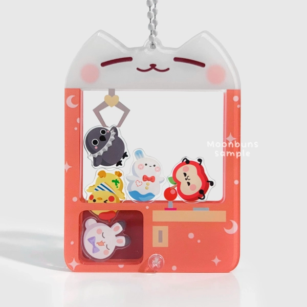 Love and Deepspace Shaker Keychain, LADS, Sylus, Caleb, Rafayel, Zayne, Xavier, Mascots, Mephisto, Moonbuns