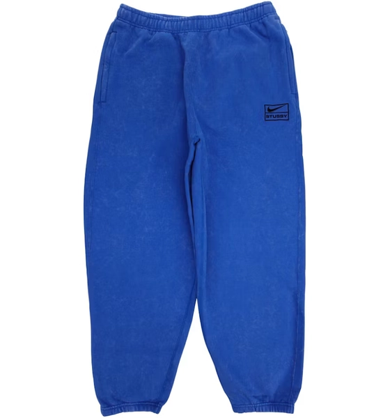 Jogginghose Nike x Stüssy Acid Wash blau