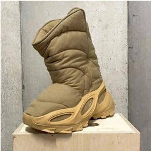 NSLTD Boots Men Women FOAM RUNNER Shoes Rubber Sole NSLTD BT Khaki Shoe Winter Down Snow Boot Slip on Knit Sneakers Brown Blue Knitting Footwear