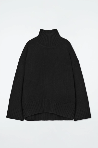 CHUNKY CASHMERE TURTLENECK JUMPER