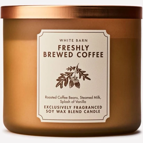 Bath & Body Works Freshly Brewed Coffee 3-Wick Candle