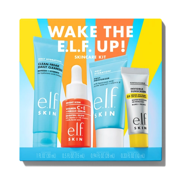 Wake the e.l.f. Up Skincare Kit