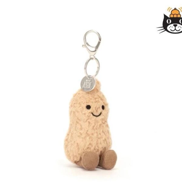 Jellycat Aesthetic Bag Charm 2025 Trending TikTok Plush Keychain Ultra Soft Plush Fabric Cute Amuseables Must Have for Kids Teens and Adults