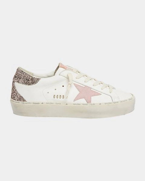 Golden Goose Hi Star Multi Glitter Low-Top Sneakers