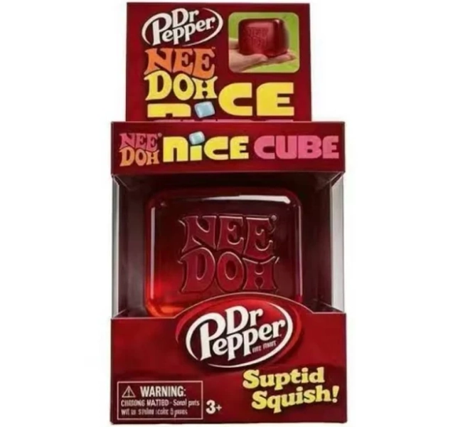 New Soda Color Scheme Needoh Nice Cube Suptid Squish Soft Stress Relief Squeeze Fidget Toy With