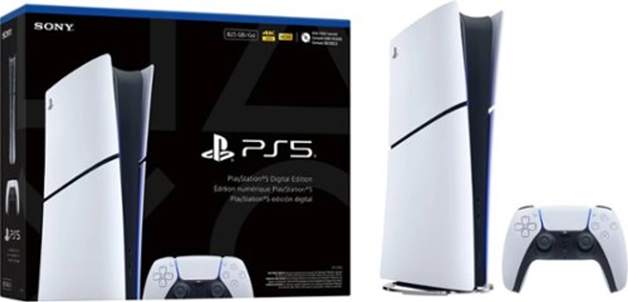 PlayStation 5 Slim Digital Edition Console– 825GB