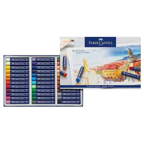 Faber-Castell - 36 Colour Oil Pastel Set
