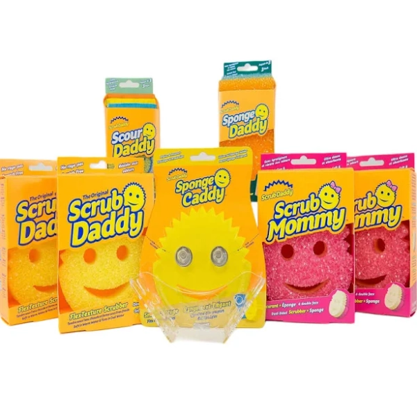 Scrub Daddy Kitchen & Home Starting Lineup Cleaning Bundle
