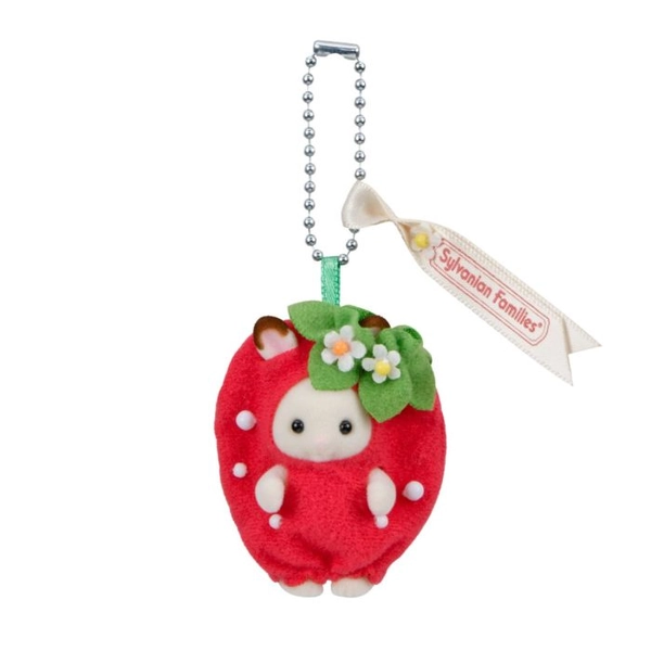 Sylvanian Families Key Chain -Sweet Strawberry-