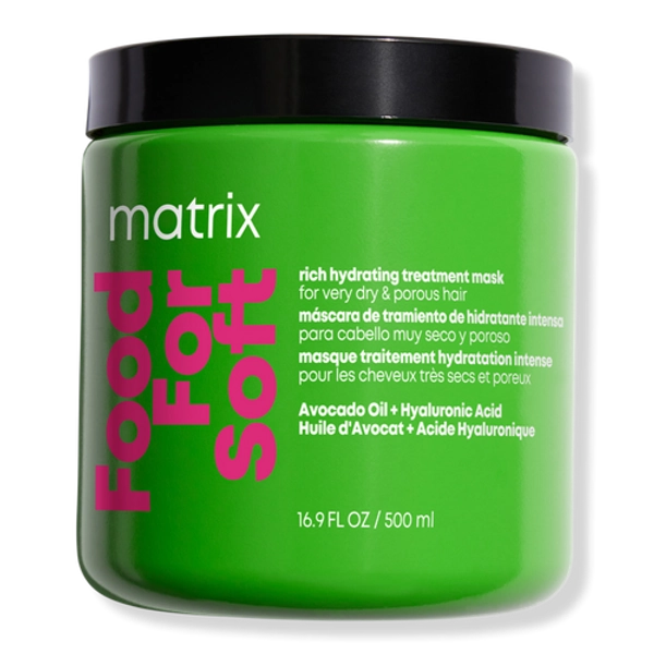 Food For Soft Rich Hydrating Treatment Mask for Hair Repair - 16.9 oz