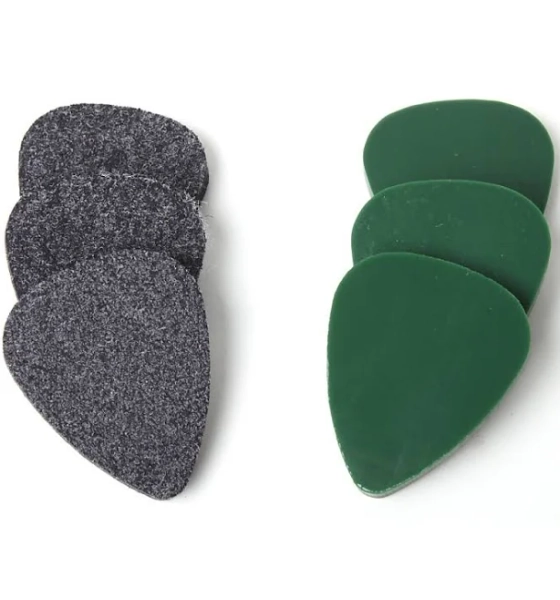 Mick's Picks Bass Guitar Pick Variety Pack 6-Pack