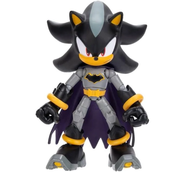 DC x Sonic the Hedgehog Shadow as Batman Action Figure