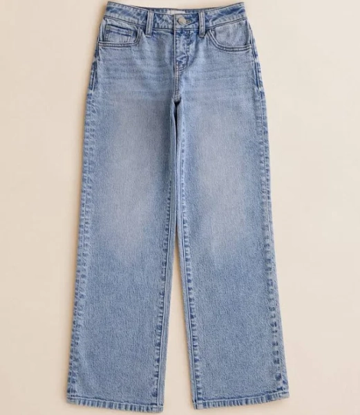 Buckle Girl's Mini Taylor Low Slung Baggy Stretch Jean