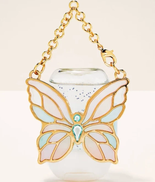 Bath & Body Works Stained Glass Butterfly Pocketbac Holder
