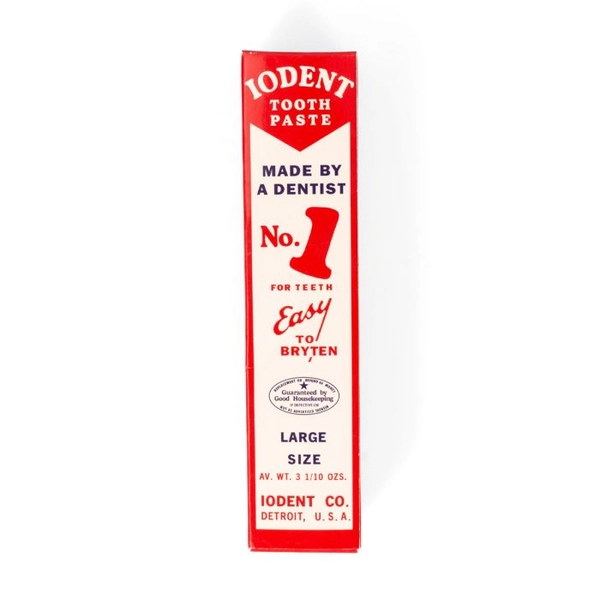 iodent Toothpaste Box