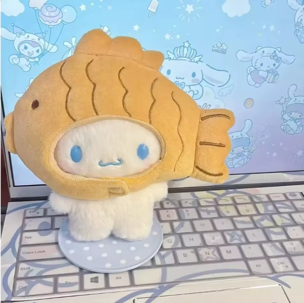 Cinnamoroll with Taiyaki Plush Soft Toy Stuffed Animal Doll Gift Xmas Birthday