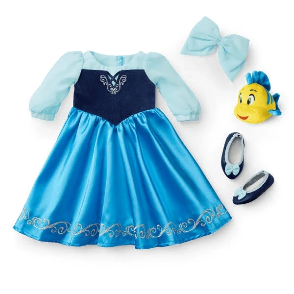 American Girl Disney Princess Ariel Day Dress