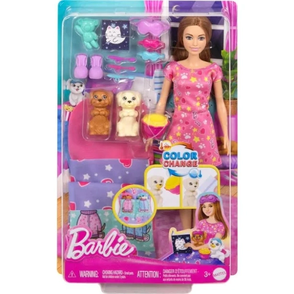 Barbie Puppy Slumber Party Doll & Accessories