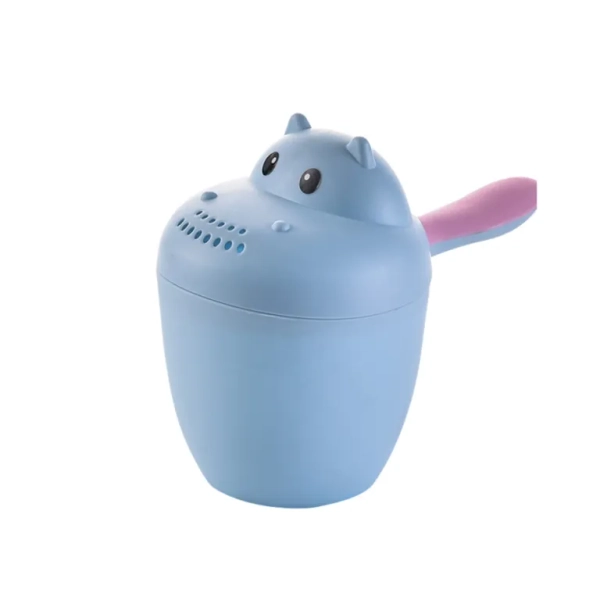 Juego de Regadera para el Baño Bebé y Niños HIPPO Azul